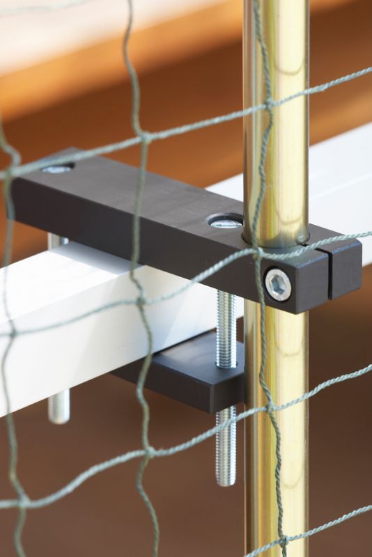 Teleskopstangen Halterung eckig