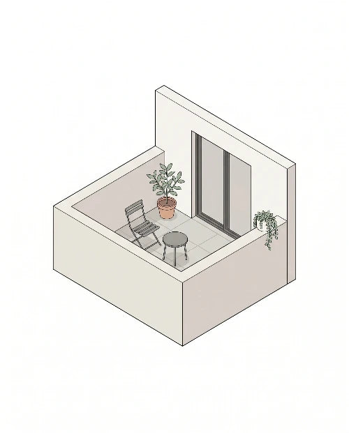 Mauerbalkon